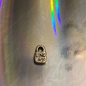 NWOT .50” Uno de 50 Sterling Silver Charm